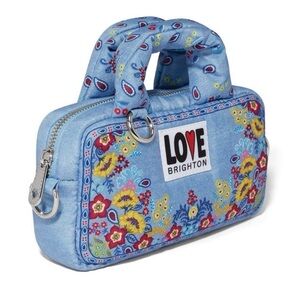 Brighton Blue Floral Mini Bag